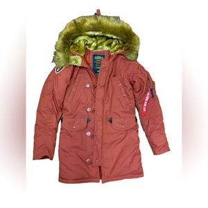Alpha Industries Women’s Cold Weather Parka Side XS